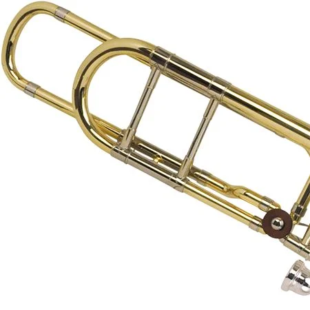  Bach 36B Stradivarius Professional F-Attachment Trombone - Clear Lacquer with Open Wrap Demo