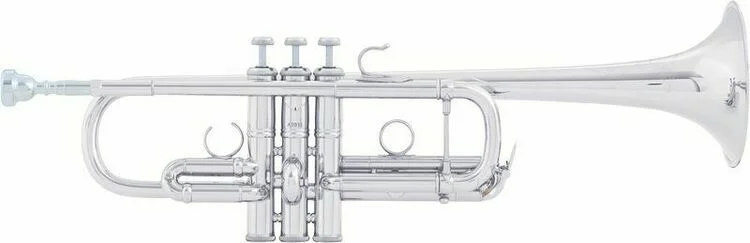  Bach AC190 Stradivarius Artisan Professional C Trumpet - Silver Plated