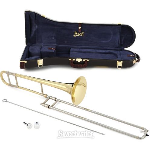  Bach LT16M Stradivarius Professional Trombone - Lightweight Slide - Clear Lacquer