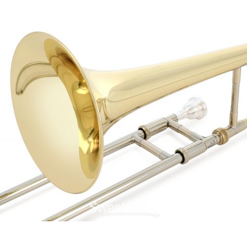  Bach LT16M Stradivarius Professional Trombone - Lightweight Slide - Clear Lacquer