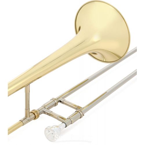  Bach LT16M Stradivarius Professional Trombone - Lightweight Slide - Clear Lacquer