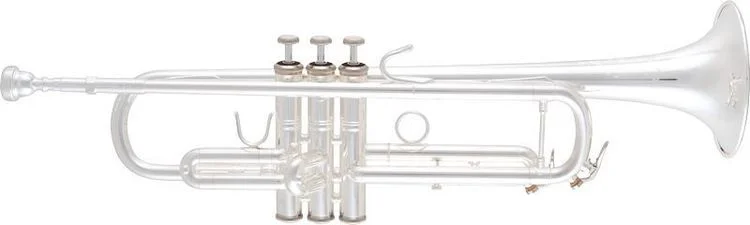  Bach TR411S Intermediate Bb Trumpet - Silver Plated