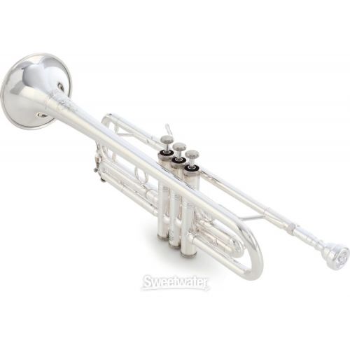  Bach TR411S Intermediate Bb Trumpet - Silver Plated