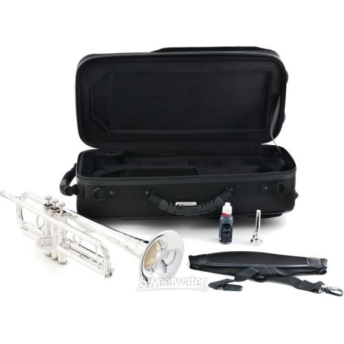  Bach TR411S Intermediate Bb Trumpet - Silver Plated