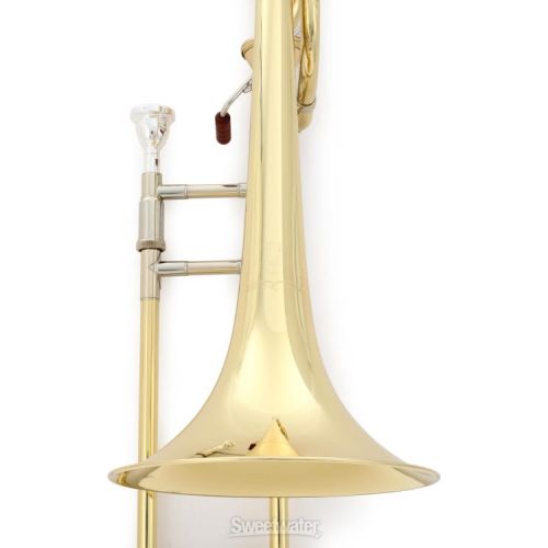  Bach 42F Stradivarius Professional Trombone - Infinity Axial Valve - Open Wrap - Clear Lacquer