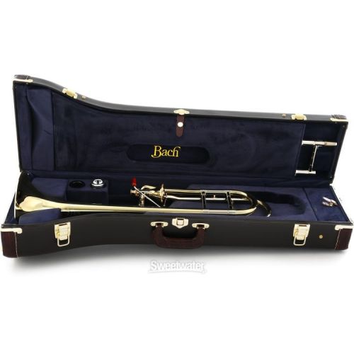  Bach 42F Stradivarius Professional Trombone - Infinity Axial Valve - Open Wrap - Clear Lacquer