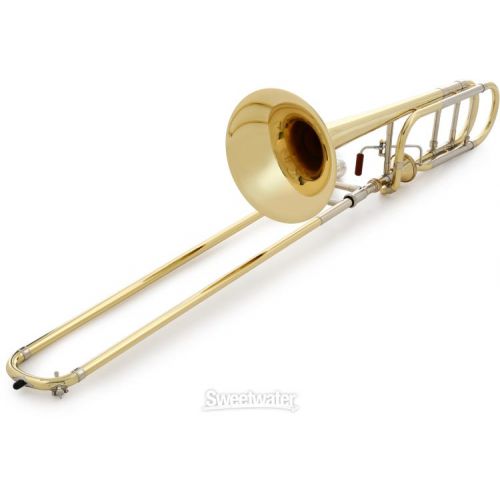  Bach 42F Stradivarius Professional Trombone - Infinity Axial Valve - Open Wrap - Clear Lacquer