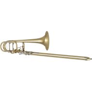 Bach 50AF3 Stradivarius Professional Bass Trombone - Clear Lacquer