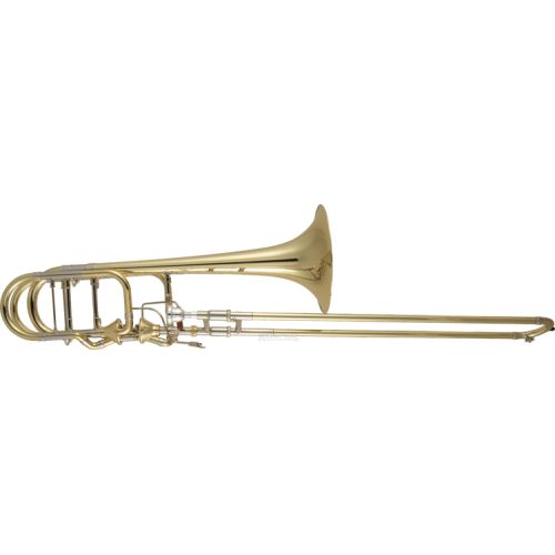  Bach 50AF3 Stradivarius Professional Bass Trombone - Clear Lacquer