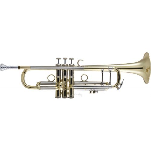  Bach 19072V Stradivarius Professional Bb Trumpet - 72 Bell - Vindabona Conical Bore - Clear Lacquer