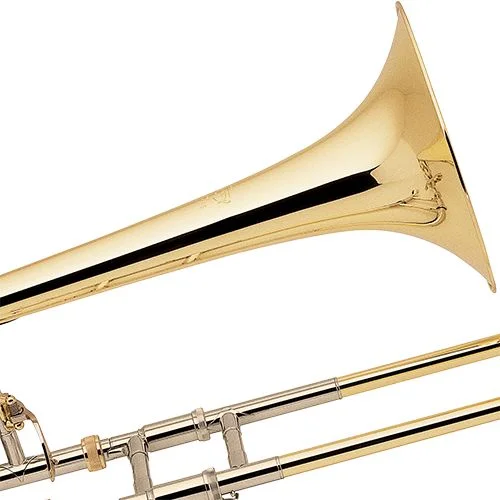  Bach 36B Stradivarius Professional Trombone - F-Attachment - Open Wrap - Clear Lacquer