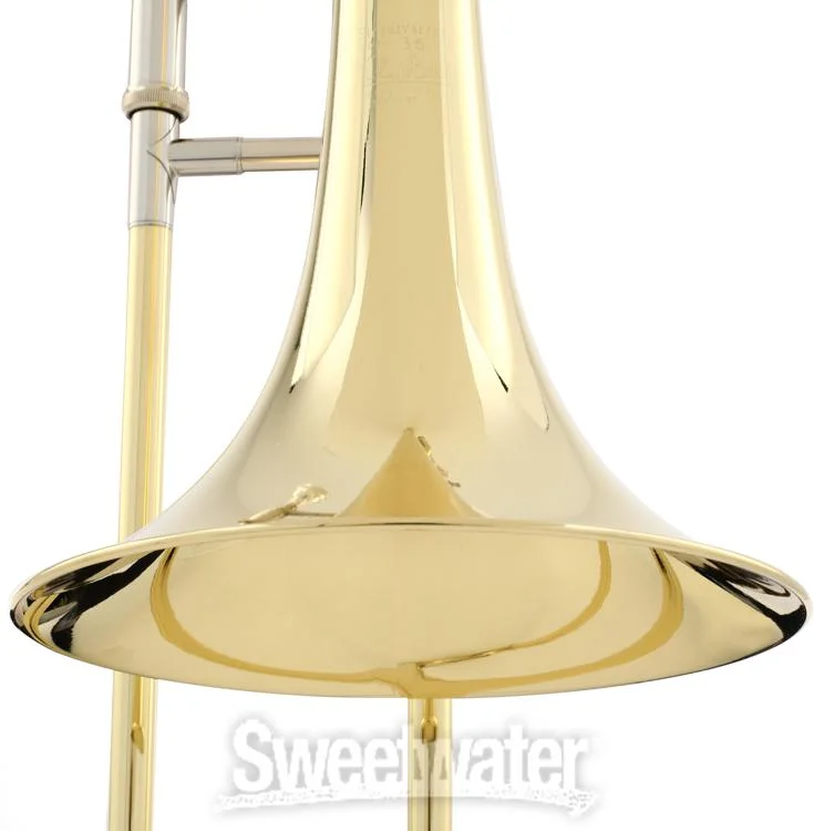  Bach 36B Stradivarius Professional Trombone - F-Attachment - Clear Lacquer