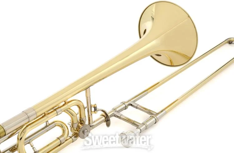  Bach 36B Stradivarius Professional Trombone - F-Attachment - Clear Lacquer