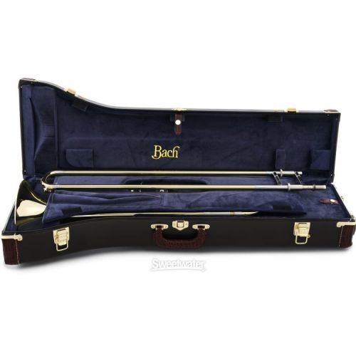  Bach 36B Stradivarius Professional Trombone - F-Attachment - Clear Lacquer