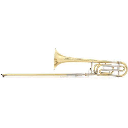  Bach 36B Stradivarius Professional Trombone - F-Attachment - Clear Lacquer