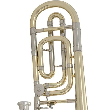  Bach 50B Stradivarius Professional Bass Trombone - Single Rotor System - Clear Lacquer