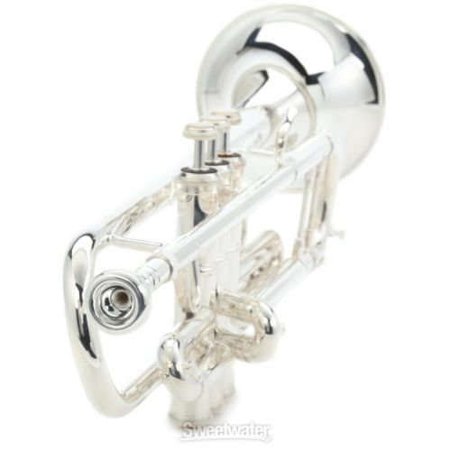  Bach 180 Stradivarius Professional Bb Trumpet - 72 Bell - Silver Plated