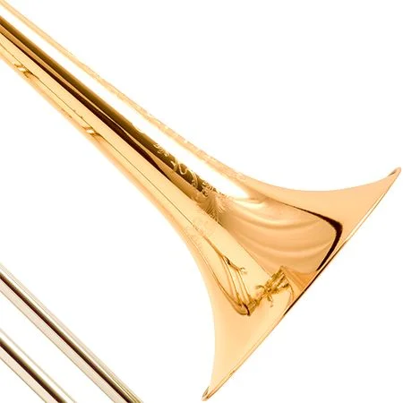  Bach LT42BOFG Stradivarius Professional Trombone - Clear Lacquer with Gold Brass Bell Demo