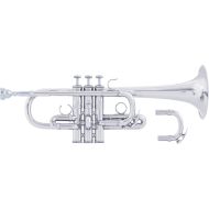 Bach AE190S Stradivarius Artisan Professional Eb Trumpet - Silver Plated