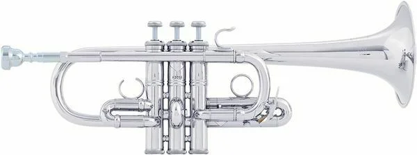  Bach AE190S Stradivarius Artisan Professional Eb Trumpet - Silver Plated