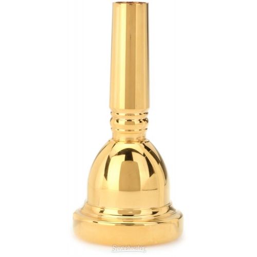  Bach 341 Classic Series Gold-plated Large Shank Trombone Mouthpiece - 5G