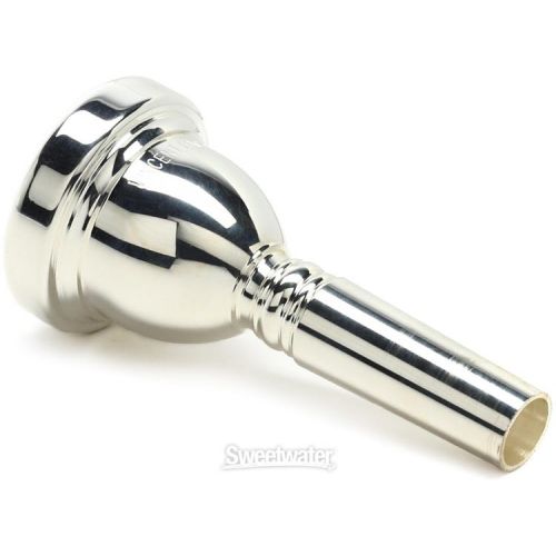  Bach 341 Classic Series Silver-plated Large Shank Trombone Mouthpiece - 1-1/2G