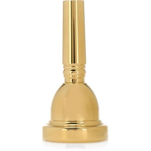  Bach 341 Classic Series Gold-plated Large Shank Trombone Mouthpiece - 1G