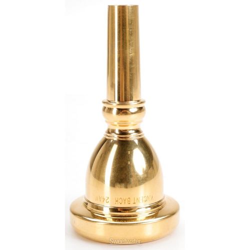  Bach 335 Classic Series Gold-plated Tuba Mouthpiece - 24AW Used