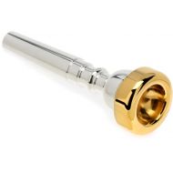 Bach 351 Classic Series Silver-plated Trumpet Mouthpiece with Gold-plated Rim - 1-1/2C