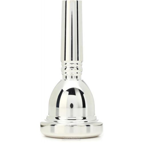  Bach 341 Classic Series Silver-plated Large Shank Trombone Mouthpiece - 6-1/2AL