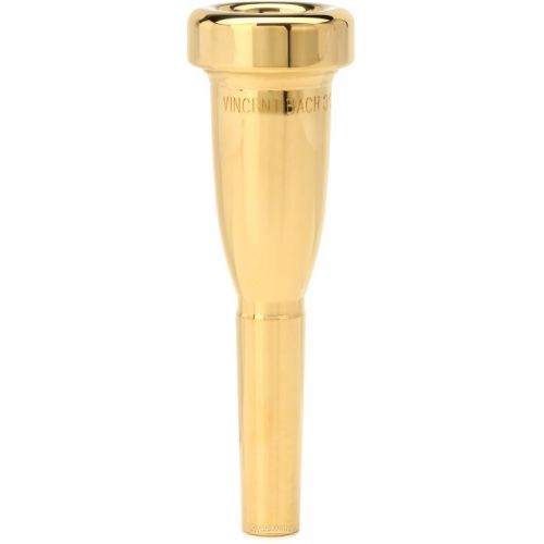  Bach K351 Mega Tone Trumpet Mouthpiece - 3C, Gold-plated