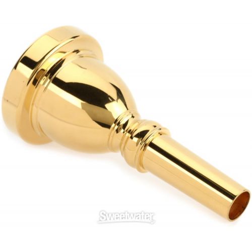  Bach 335 Classic Series Gold-plated Tuba Mouthpiece - 7