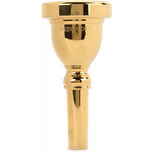  Bach 335 Classic Series Gold-plated Tuba Mouthpiece - 7