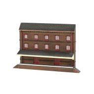 Bachmann Trains Bachmann Industries N Scale False Front Resin Building Three-Story Warehouse