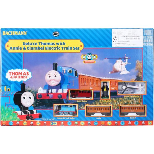  Bachmann Trains - Deluxe Thomas and Friends Special Ready To Run Electric Train Set - HO Scale