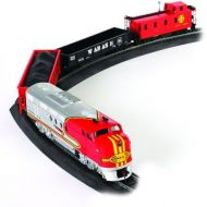 [아마존베스트]Bachmann Trains - Santa Fe Flyer Ready To Run Electric Train Set - HO Scale