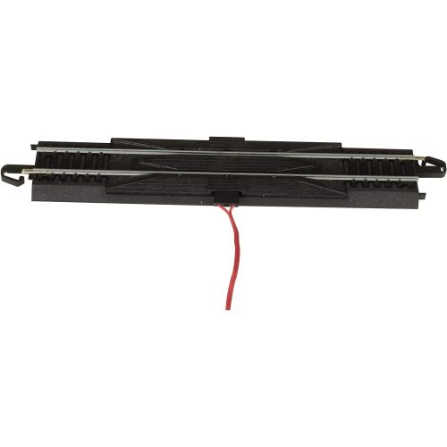  Bachmann Trains - Snap-Fit E-Z TRACK 9” STRAIGHT TERMINAL RERAILER w/WIRE (1/card) - STEEL ALLOY Rail With Black Roadbed - HO Scale