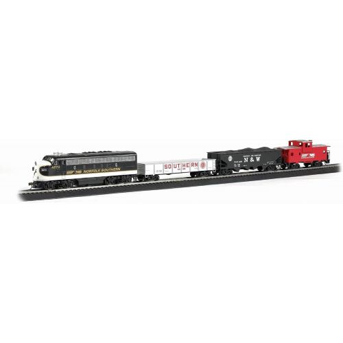  Bachmann Trains - Thoroughbred Ready To Run Electric Train Set - HO Scale