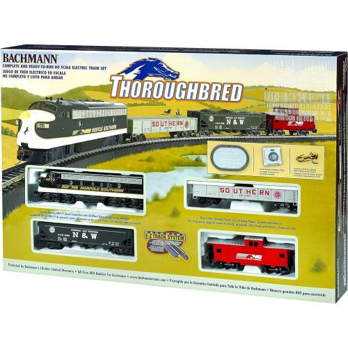  Bachmann Trains - Thoroughbred Ready To Run Electric Train Set - HO Scale