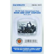 Bachmann Trains - THOMAS & FRIENDS HOOK AND LOOP COUPLERS (3 pair/pack) - Appropriate for Most Thomas & Friends Rolling Stock - HO Scale