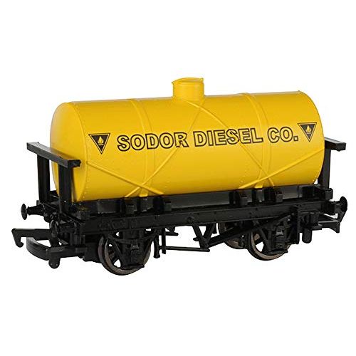  Bachmann Trains Thomas & Friends Sodor Diesel Co. Tanker - HO Scale, Prototypical Yellow