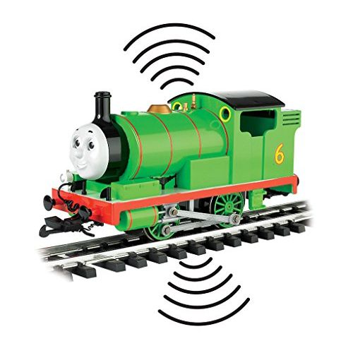  Bachmann Trains Train Locomotive Thomas & Friends DCC Sound Locomotive Percy (With Moving Eyes) Large Scale