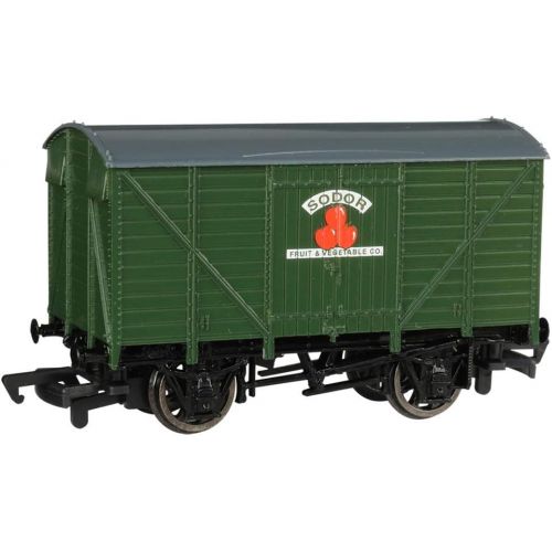  Bachmann Trains Thomas and Friends - VENTILATED VAN - SODOR FRUIT & VEGETABLE CO. - HO Scale