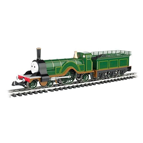  Bachmann Trains Bachmann Industries Thomas & Friends - Emily with Moving Eyes - Large G Scale Locomotive Train