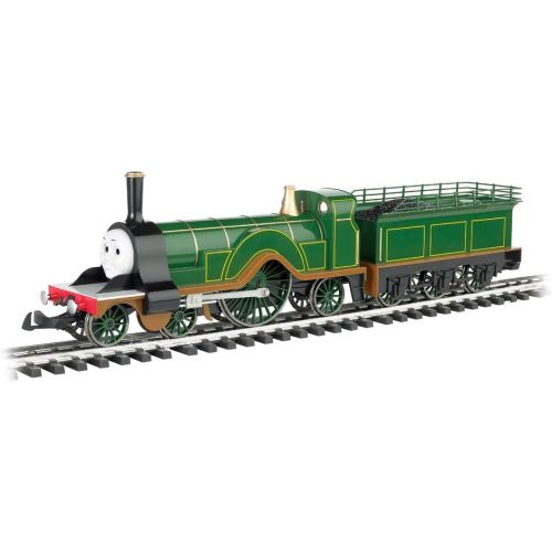  Bachmann Trains Bachmann Industries Thomas & Friends - Emily with Moving Eyes - Large G Scale Locomotive Train