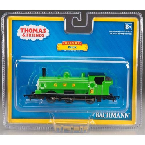  Bachmann Trains Bachmann Thomas and Friends Duck Locomotive with Moving Eyes (HO Scale)