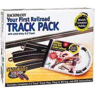 Bachmann Trains Snap - Fit E - Z Track Steel Alloy Worlds Greatest Hobby Track Pack