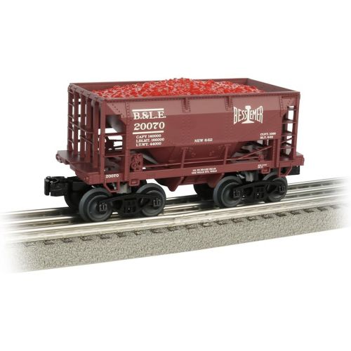  Bachmann Trains 70-Ton Ore Car - Bessemer & Lake Erie Railroad - O Scale