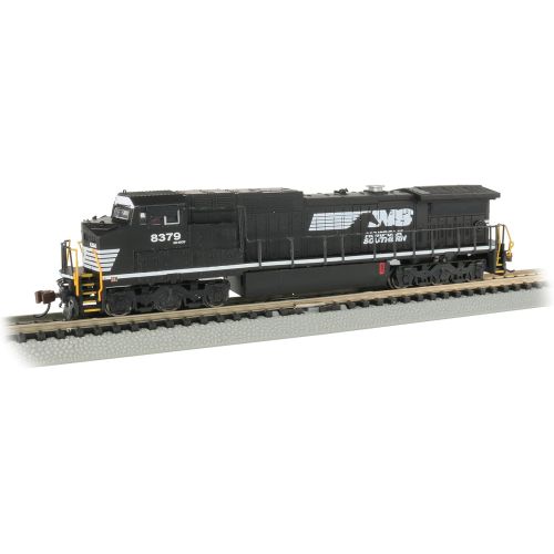  Bachmann Trains GE Dash 8-40CW DCC Sound Value Econami Equipped Locomotive - Norfolk Southern #8379 (Thoroughbred) - N Scale