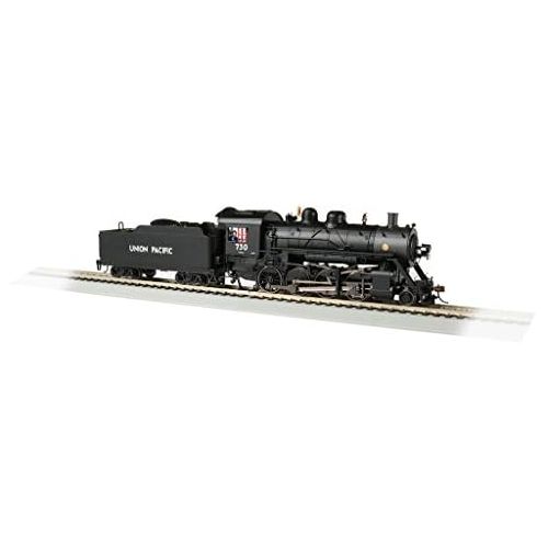  Bachmann Trains Bachmann Baldwin 2-8-0 DCC Sound Value Equipped Locomotive - Union Pacific #730 - HO Scale, Prototypical Black